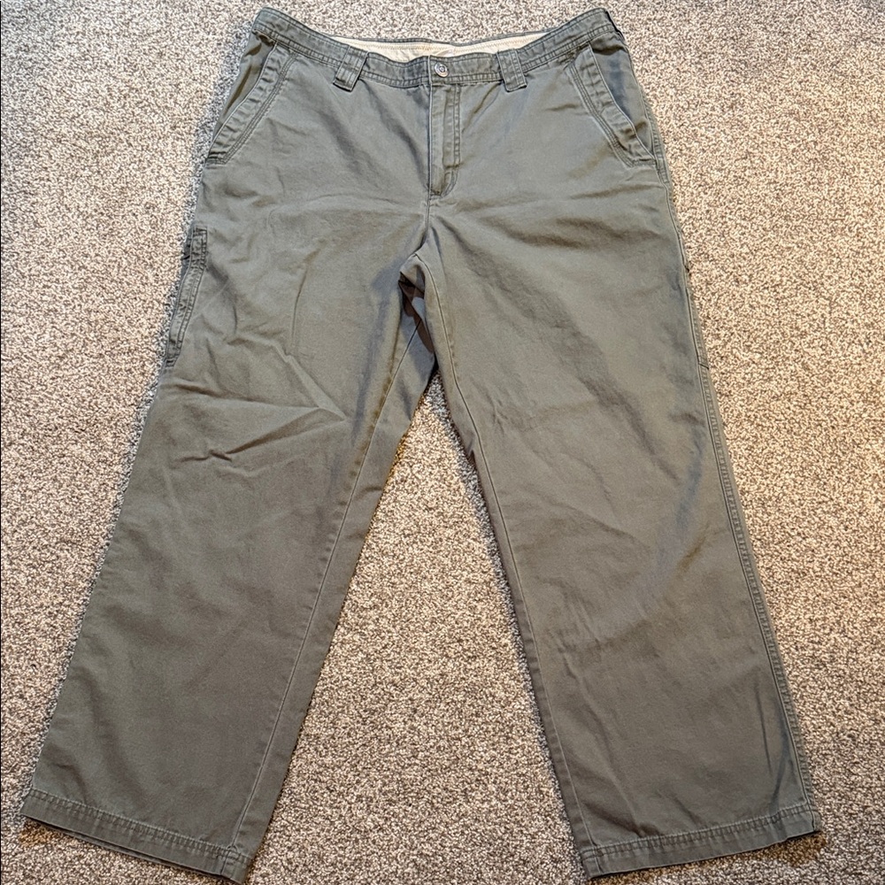 Columbia Omni-shield Repellent Khaki Outdoor Pants, Size 38/30, 100% cotton